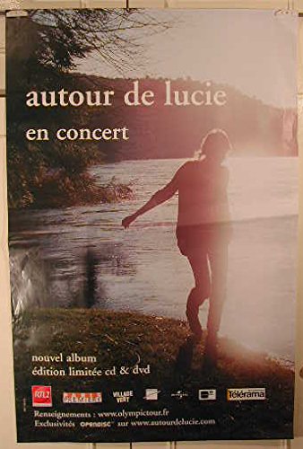 Poster Autour De Lucie 80X120Cm pour creer un salon design