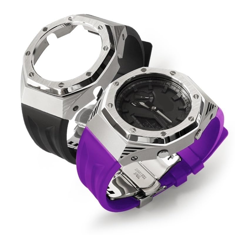 Kit de modification Gen4 GA2100 boîtier métal antichoc pour montre rayée