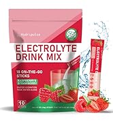 HydriPulse Electrolytes Powder Packets - Sugar Free, Naturally Flavored, 10 Electrolyte &amp; Vitamin...