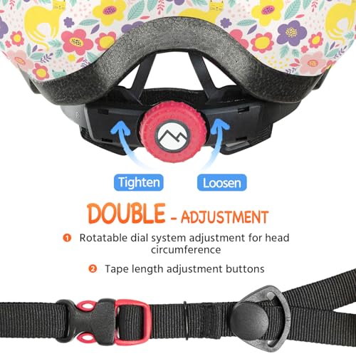 Image of MOUNTALK Kids /Toddler Bike Helmet for Infant /Baby to Children 1 /2 /3 /4 /5 /6 /7 /8 Years Old, Kids Helmets Ages 5-8 /8-14,Skateboard Helmets for Youth Boys and Girls