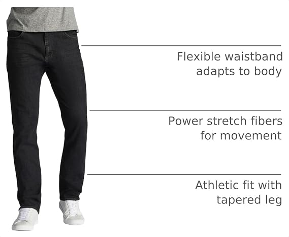Lee Men's Extreme Motion Athletic Taper Jean