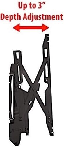 Miniatura 7 de Crimson VW4600G3 Soporte de pared para video con tecnología push-in, Pop-Out y 6 puntos de ajuste para una fácil alineación, negro, rango de tamaño