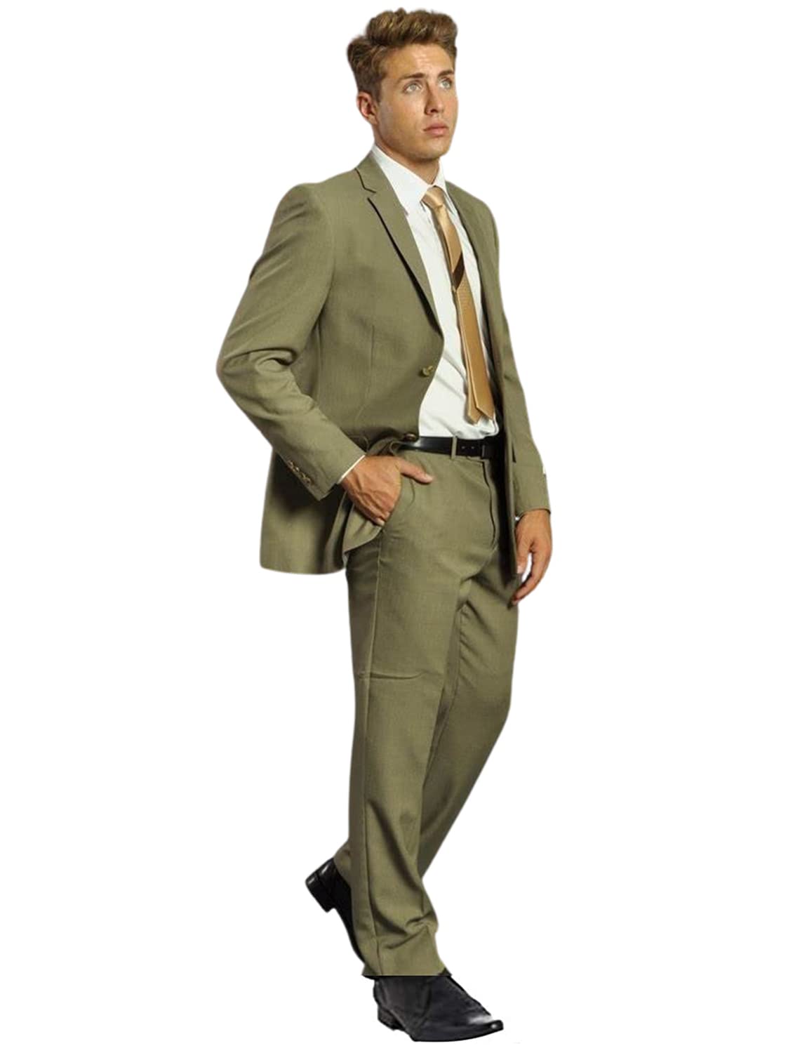 Ensemble Veste Pantalon Homme Costume Deux pièces pour Groom et Bal - 5