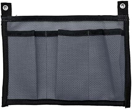 Kayak Canoe Storage Bag Marine 3Pocket Mesh Pouch Fishing Boat Tackle Box Small Items Organizer Tool Gear Holder Portable Hiking Supplies