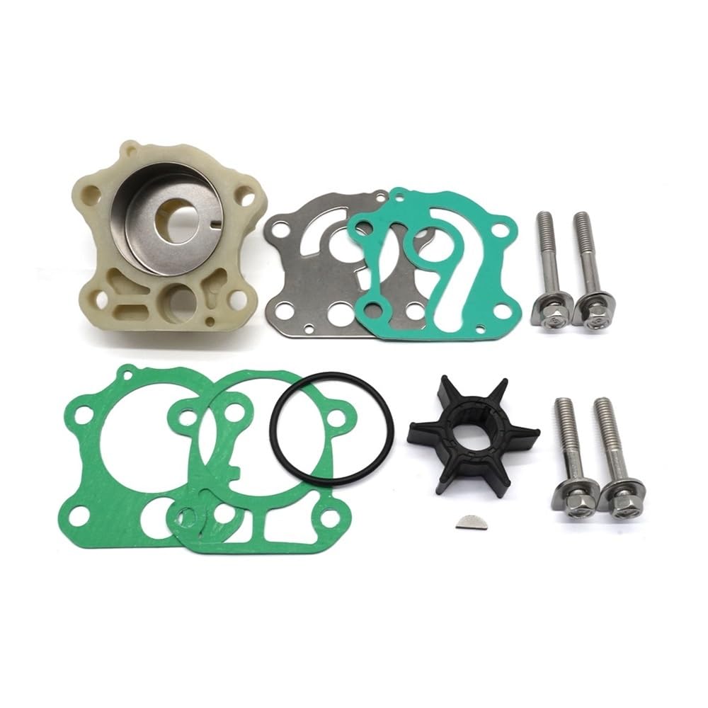 6H3-W0078 Wasserpumpen-Reparatursatz mit Gehäuse für Außenbordmotoren 50 60 70 PS F50 C60 C70-Modelle 6H3-W0078-02 18-3464 12057