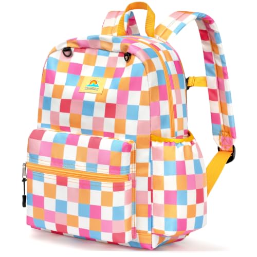 STEAMEDBUN Kids Backpack for Boys Girls 5-8, 15inch Girls Boys Backpacks Kindergarten