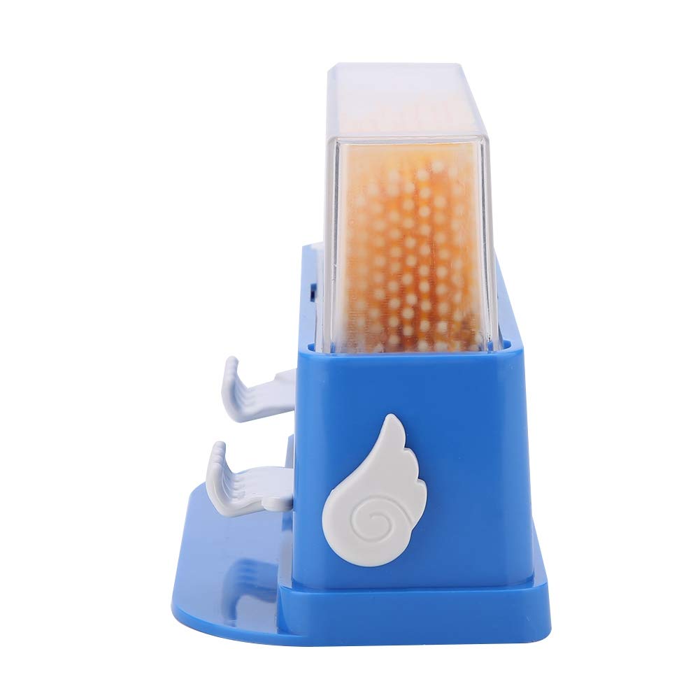 Oral Micro Applicator Pinsel | Biegbare Tipps für eine genaue Anwendung | Einweg & nachhaltig | 3 Farben (grün/gelb/weiß) | 100 - Pack mit handlichem Behälter (Medium yellow medicine stick)