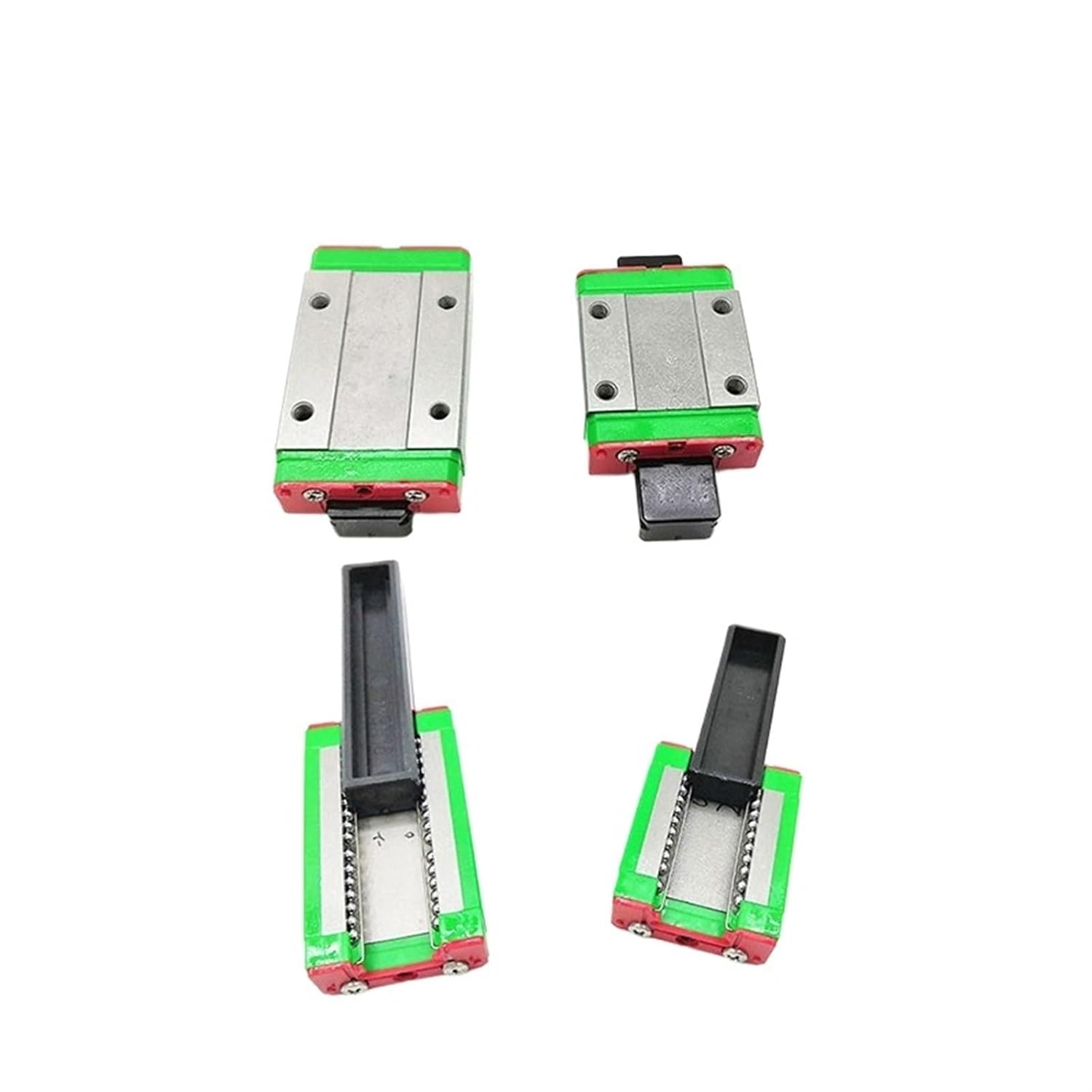 2PCS MGN12H MGN12C Linear Bearing Sliding Block Match Use with MGN12 Linear Guide(MGN12C)