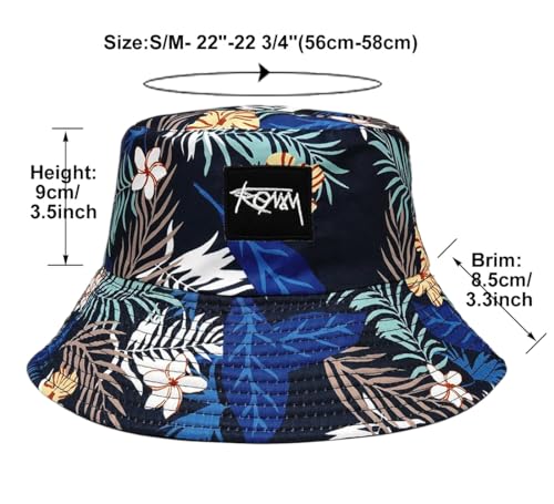 Image of Quanhaigou Bucket Hats Unisex Summer Travel Beach Fisherman Cap for Men Women Teens