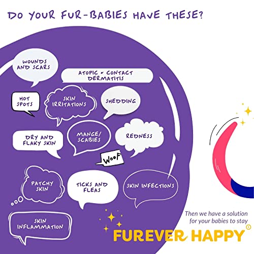 Furever-Happy-All-Natural-Anti-Tick-Flea-Powder-for-Dogs-Promotes-Healthy-Skin-Effective-for-Itching-Dry-Skin-and-Infections-Cruelty-Free-Plant-Based--100-Grams--Pack-of-1