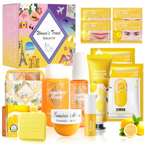 Self Care Kits for Women, Complete Travel Skincare Spa Bath Set, ...