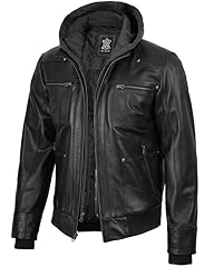 Jeffery - Black Leather Jacket Men