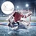 Kronabelle Clear Ice Hockey Goalie Neck Guard, Adjustable Strap Protector for Safe Training & Competition