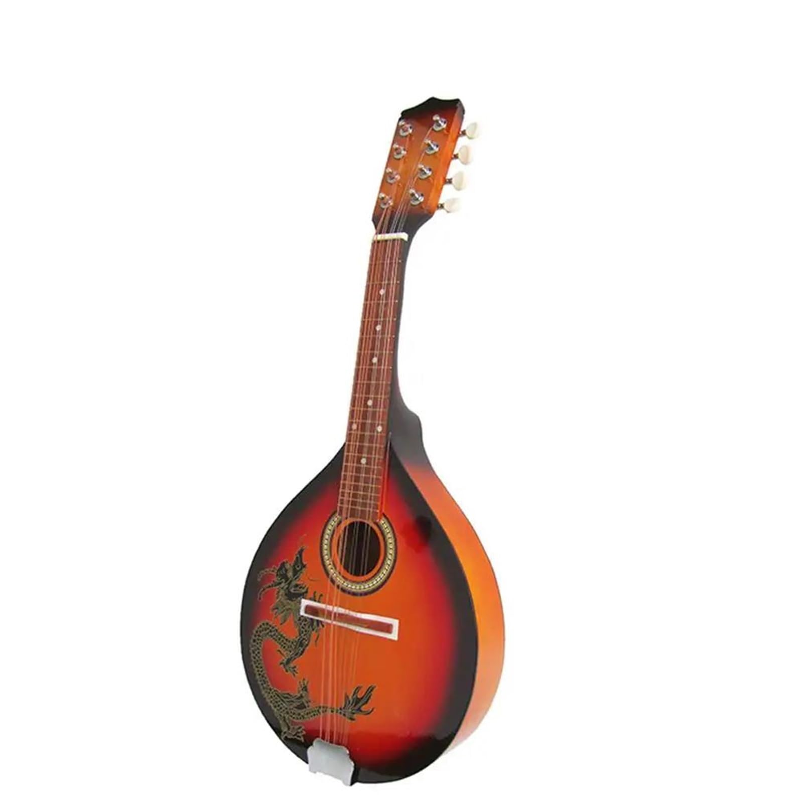 Typ wydajności Mandolinowy Profesjonalny Instrument Smyczkowy Z Litego Drewna Mandolina Instrument Muzyczny W Sunburst Wykonujący Instrument Dla Początkujących Dla Dorosłych