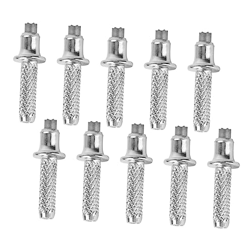 Happyyami Travel Trekking Package 10pcs Pole Tips for Replacement Trekking Stick Tips