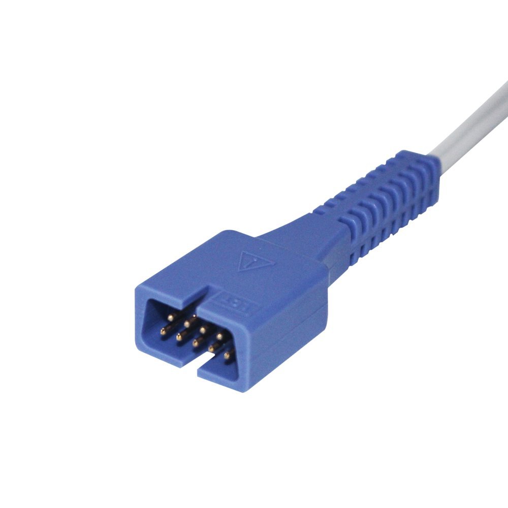 Sino-k compatible con sensor Nellcor Spo2 adulto dedo suave 3.2 pies 9 pines conector FDA/CE aprobado