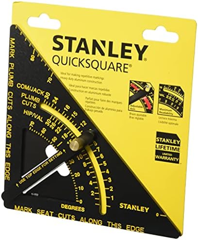 Stanley 46-053 Premium Adjustable Quick Square Layout Tool