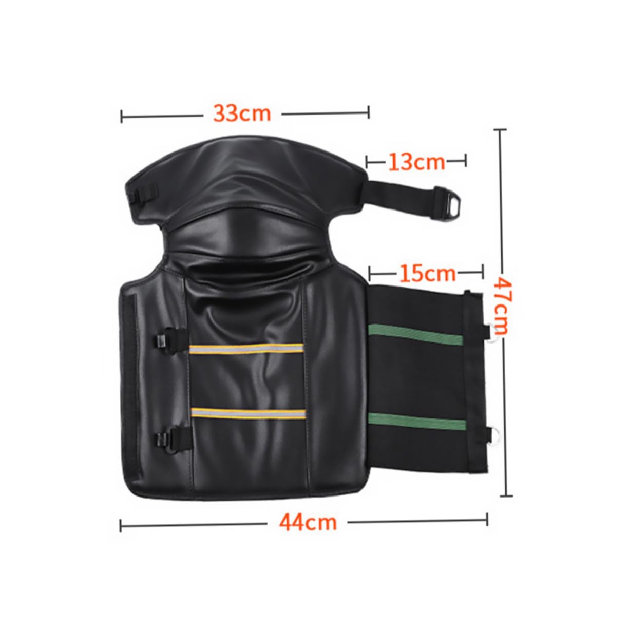 FONDOTIN 2pcs Warm Leg Covers Protective Knee Guards for Motorcycle Riding Windproof and for Outdoor Activities