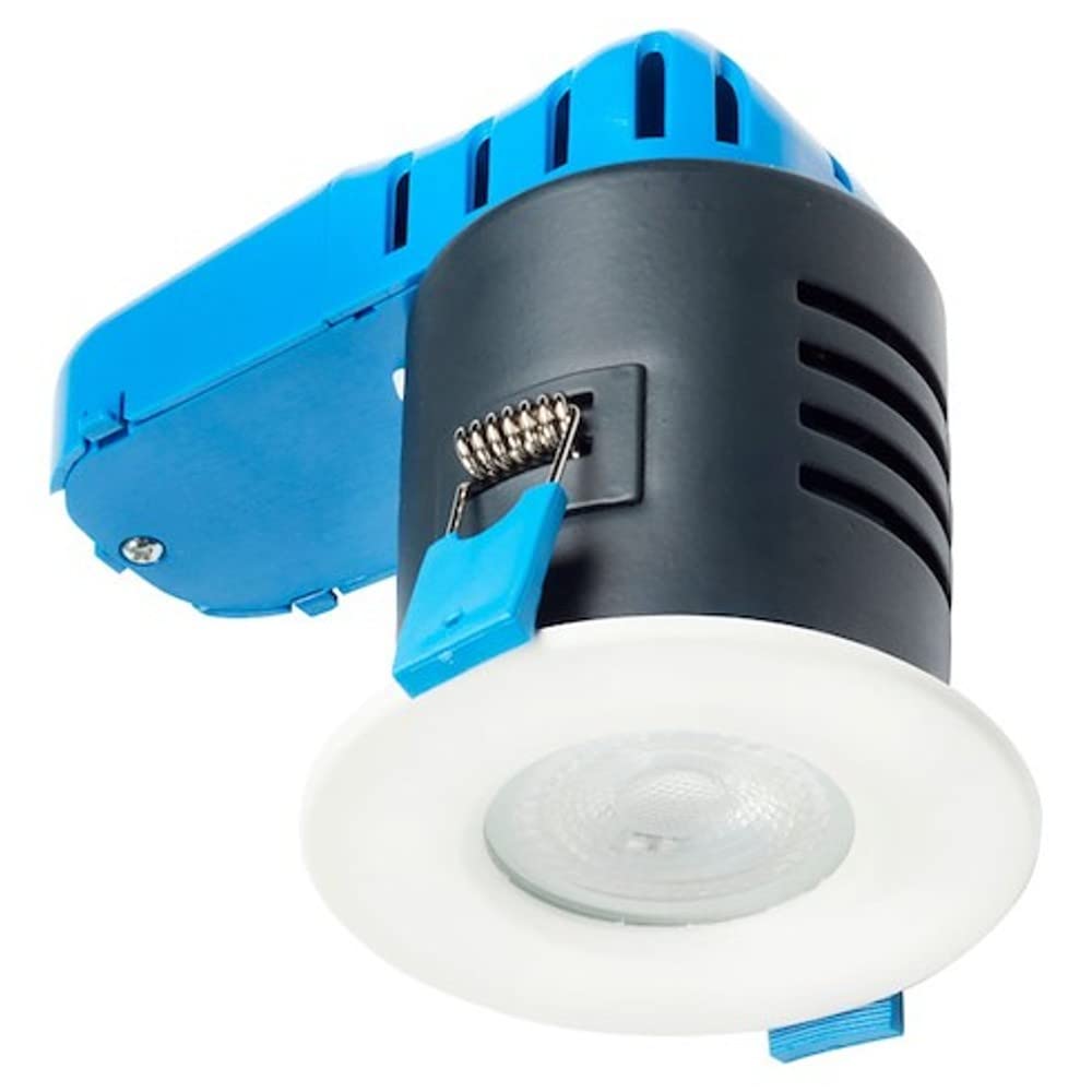 DETA L1701WH3 IP65 LED Fire Rated Downlight Dimmable Warm White (White)