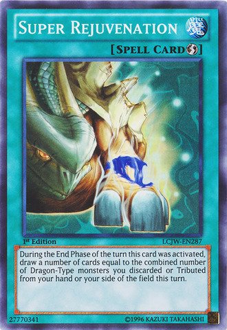 Amazon.com: YU-GI-OH! - Super Rejuvenation (LCJW-EN287