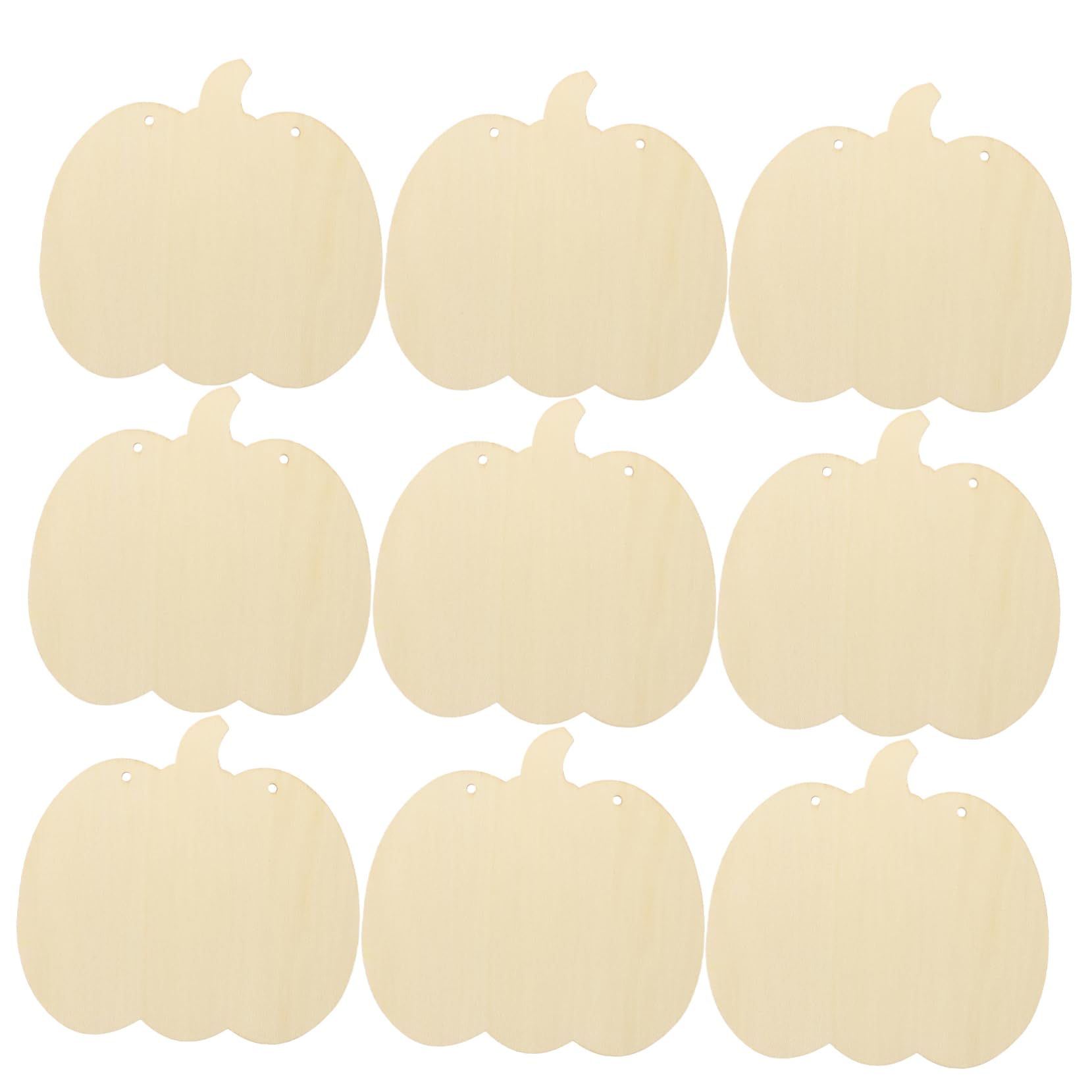 Amazon.co.jp: BCOATH 10個 木製パンプキンタグ ハロウィン用 木製 