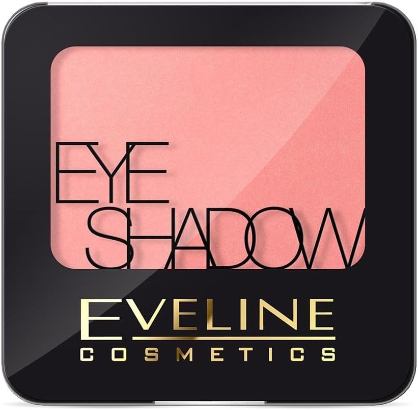 Eveline Cosmetics Cienie do powiek – wysoko pigmentowany, pojedynczy odcień o długiej trwałości i kremowej teksturze – 8 kolorów do wyboru