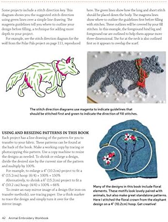 Animal Embroidery Workbook: Step-By-Step Techniques & Patterns for 30 Cute Critters & More