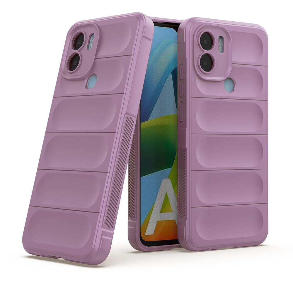 Casotec Back Cover | Full Camera Protection | Liquid Silicon Case | Flexible Bumper Case for Mi Redmi A1 Plus / A2 Plus/Poco C50 / C51 (Purple) (B0CH4NRL23) Amazon Price History, Amazon Price Tracker