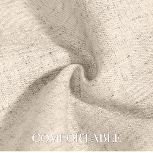 Retro Linen Mens Suit 2 Piece Slim Fit Linen Suits Set Tuxedo Blazer Jackets Drawstring Pants Summer Wedding Prom Tux for Men2