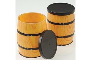 Dozen Mini Western Theme Barrel Containers