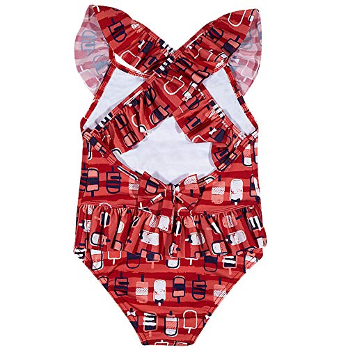 TipTop Maiô Navy Vermelho, 0-6 meses