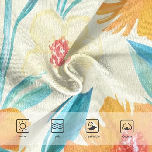 Funny Toddler Underwear Custom 2t Cotton Cute Panties Girl Floral Painted Flowers Kids Briefs Undies3