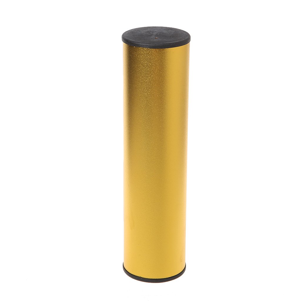 planuuik Pro Stainless Steel Cylinder Sand Shaker Rhythm Musical Instruments Percussion