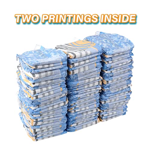 HONEY CARE All Absorb Petrichor Male Dog Wrap, Fresh Smell Dog Diaper, Disposable, Small, White, 100 Count