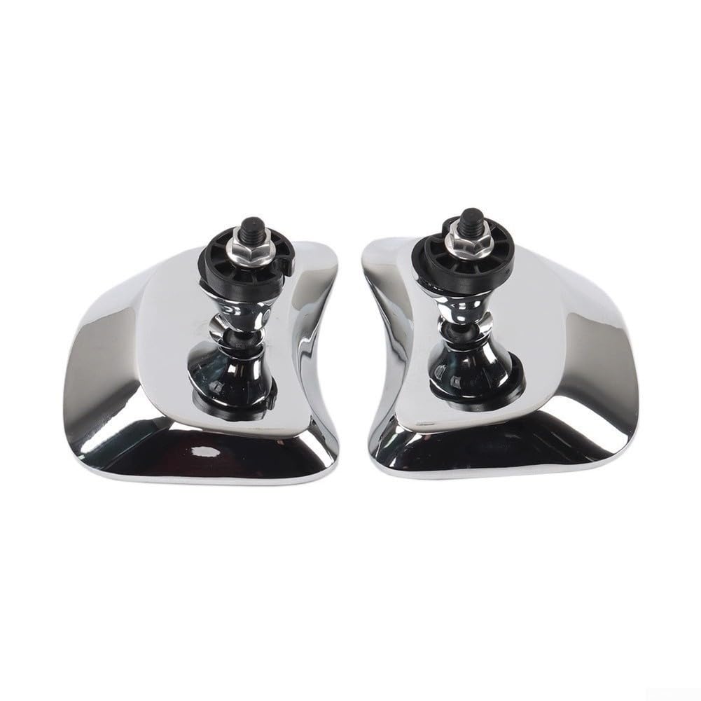 Specchietto retrovisore rotondo per Gliding Glide 2024 nero (nero)