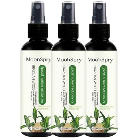 3PCS Brazilian Wood Food General Hydroponics Bloom for Lucky Wood Liquid General Hydroponics Nutrients for Structural & Foliar Growth, Indoor Plants, Fertilizer, Flora Series Cover