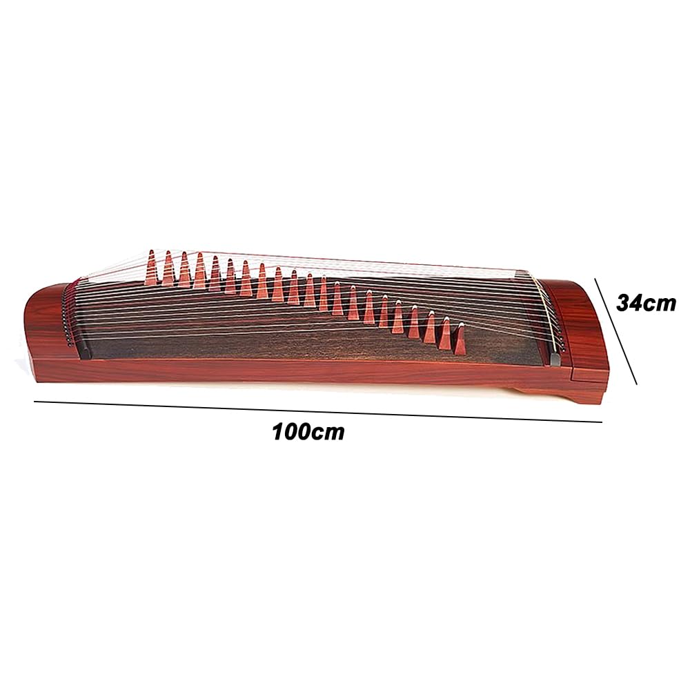 Przenośny Guzheng o długości 100 cm i szerokości 34 cm, odpowiedni dla początkujących, egzaminów i występów