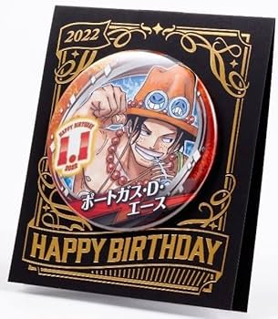 ONE PIECE 缶バッジ エース ワンピース エース 輩缶バッチ - メルカリ