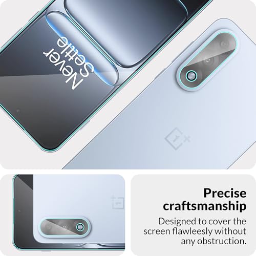 Image of FIRST MART Tempered Glass for Oneplus Nord 5 with Clear Camera Lens Protector & Installation Kit | HD Clear, Edge-to-Edge, Scratch Resistant, Case-Friendly | Pack of 1