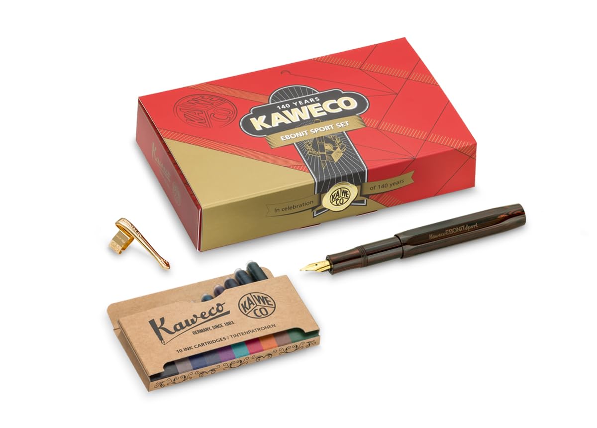 Amazon | Kaweco EBONIT SPORT プレミアム万年筆 - ヒストリック