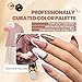 Beetles Spring Gel Polish Kit - Chic Outfits Collection 25 Colors Polish Set, Brown Purple Nude Red Black Color Gel Nails with 3Pcs Base Top Coat Soak off Uv Gel Manicure Kit Gift for Women