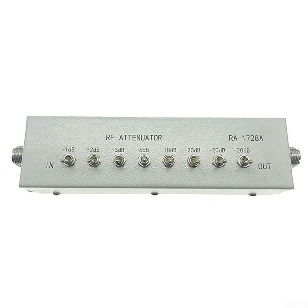 0-82 dB für SMA-Funkfrequenzdämpfer, variabel/Schrittdämpfer 50 Ohm für Ham Radios