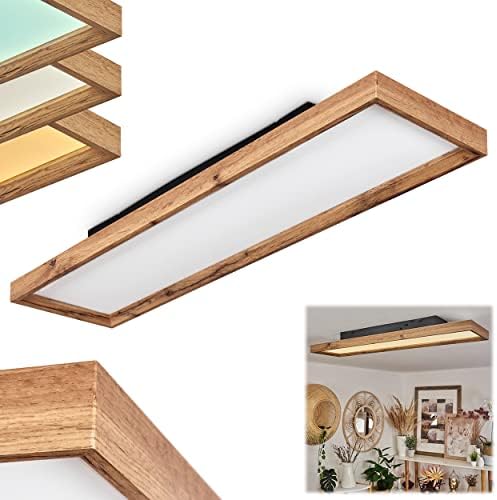 HOFSTEIN LED Deckenpanel 42cm - Dimmbar RGB Smart Home Deckenleuchte