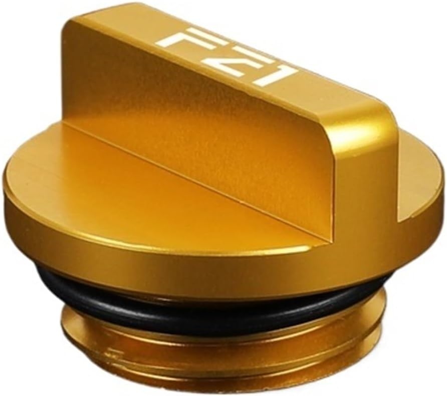 Motorcycle Engine Oil Filler Cap Screw C For YAMAHA FZ-1/FZS1 2004 2005 2006 FZS1 2015 Accessories FZ1 FZS1000 FZ-1 Fazer M27*3.0 Engine Oil Filler Cap Plug(GOLD)