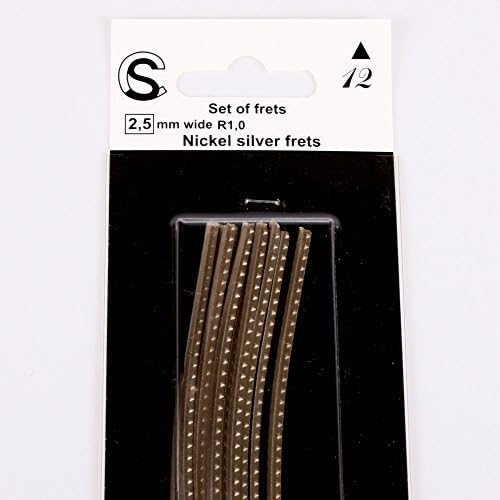 Sintoms Nickel Silver Triangular Electric/Acoustic/Classical Guitar Fret Wire - 2.5mm Crown Width