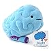 I Heart Guts Brain Plush - All You Need is Lobe - Educational Brain Pillow - 8.5” Organ Plush, Ideal for Doctors, Nurses, Medical Students, Graduation & Brain Surgery Recovery Gifts