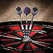 WINSDART Darts Metal Tip Set Professional Metal Darts for Dartboard Steel Tip Darts with Nonslip Iron Barrel Aluminum Dart Shafts,Extra Flights,Dart Sharpener,Gift Box