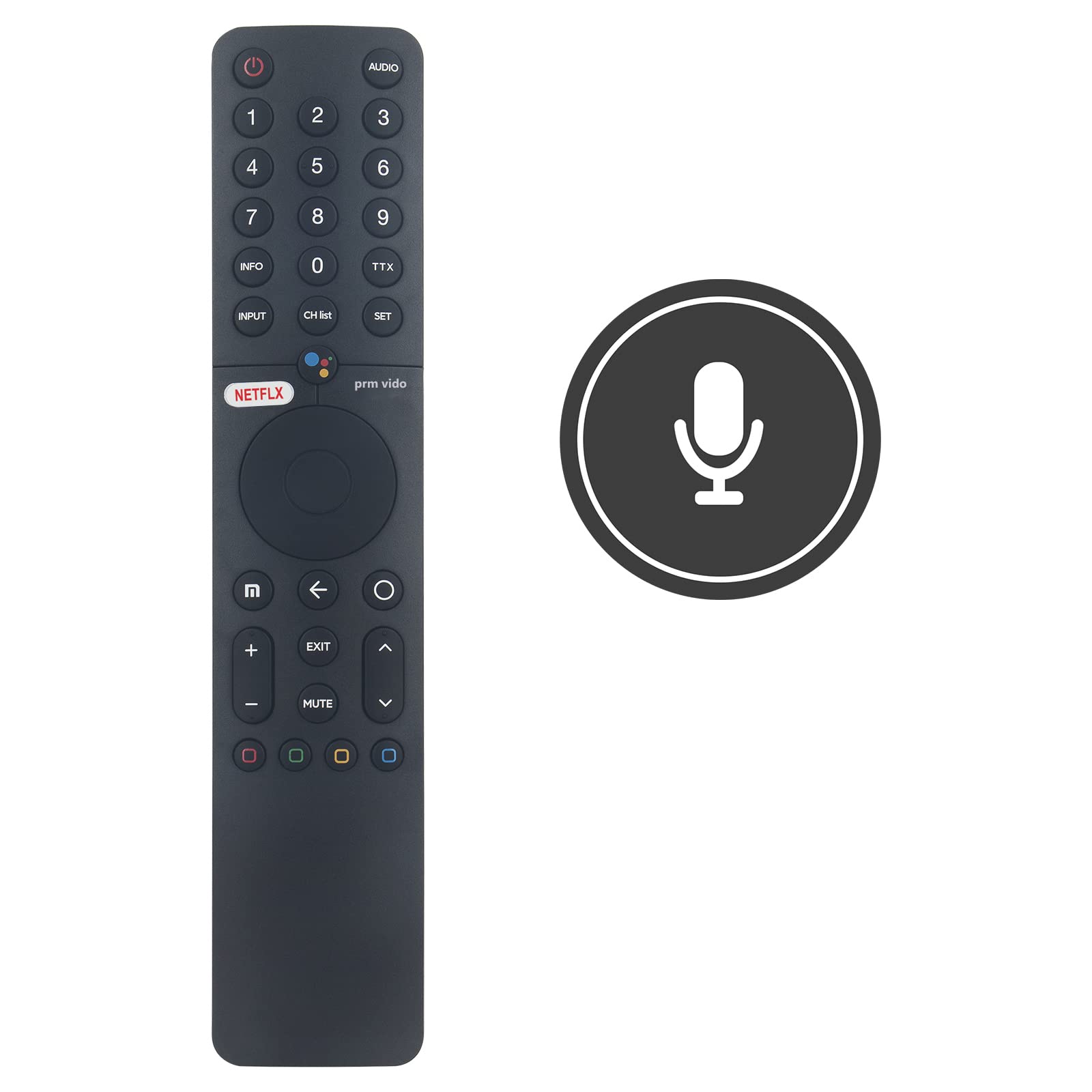 VINABTY XMRM-19 Replacement Remote Control Compatible with mart TV L32M6-6AEU L43M6-6AEU L55M6-6AEU L75M6-ESG L50M6-6AEU - Image 2