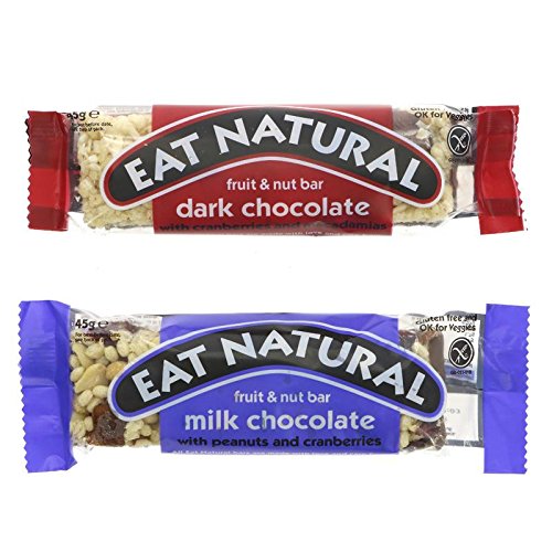 Eat Natural Assorted 28 Choc Bar Mix 28 X 45G by Eat Natural