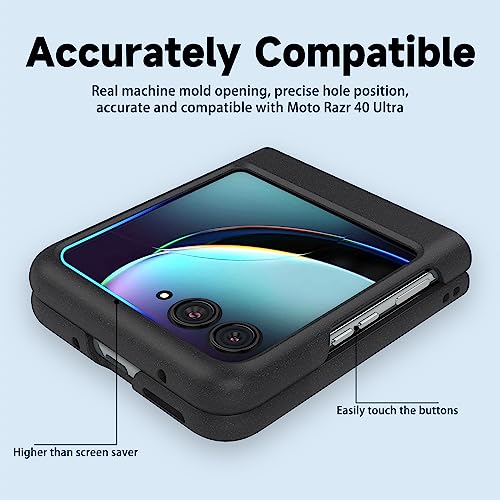 Coque Moto Razr+ 2023 finition givrée et polycarbonate premium